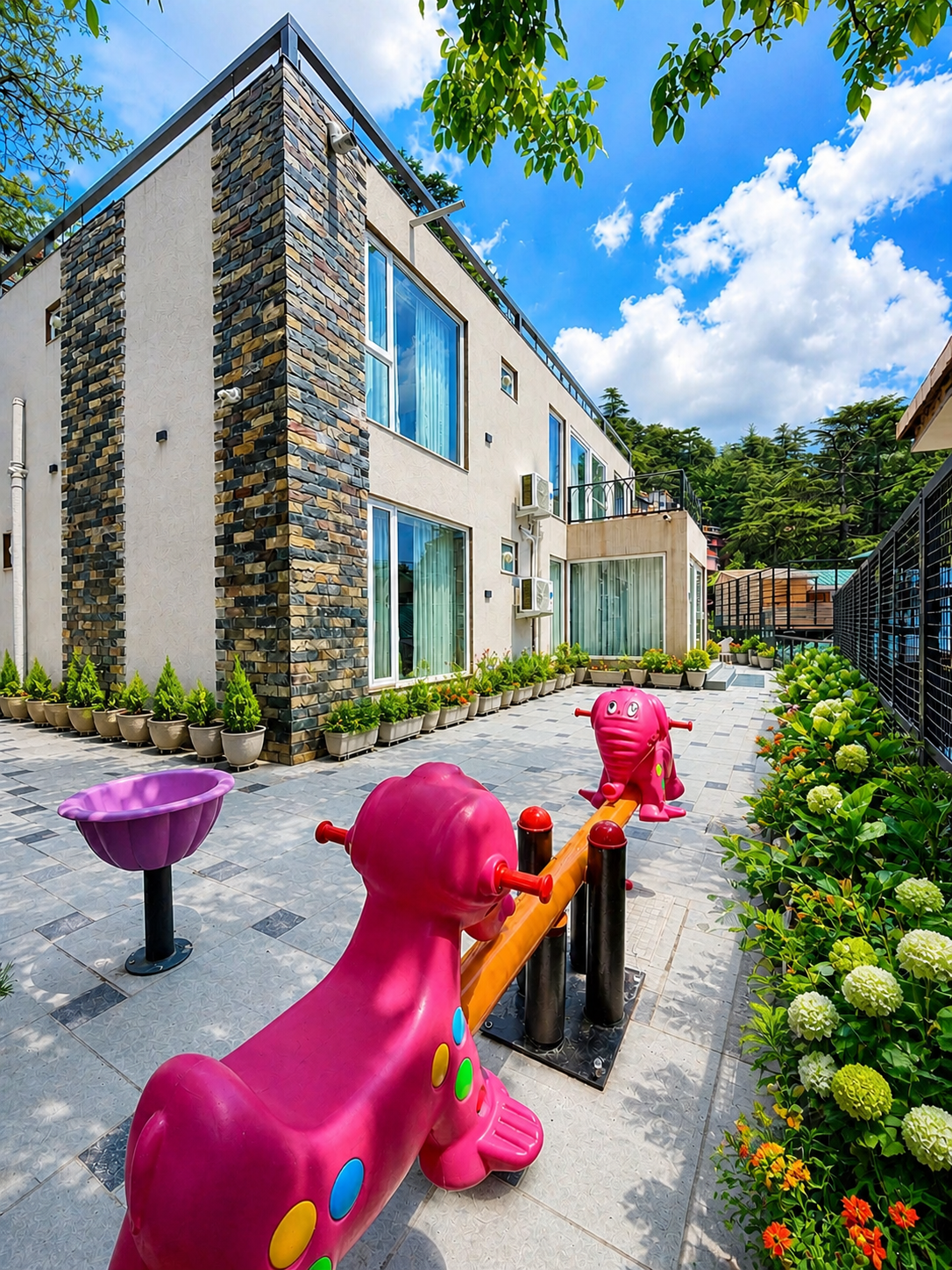 Flamingo Floor (With Living Room & Outdoor Seating) Outside Area